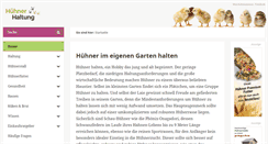 Desktop Screenshot of huehner-haltung.de
