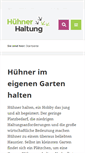 Mobile Screenshot of huehner-haltung.de